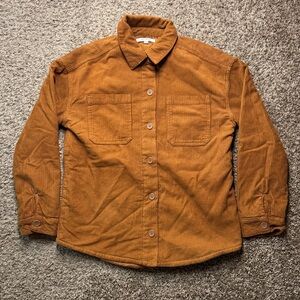 Pacsun corduroy button up quilt lined jacket